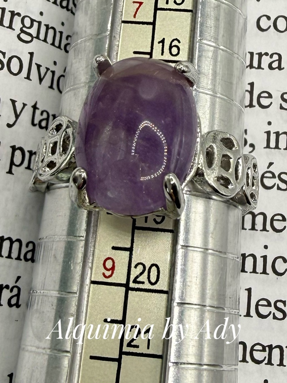 Silver Amethyst Ring